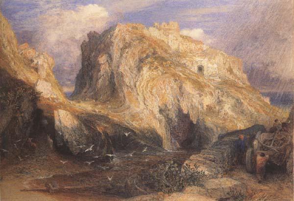 Samuel Palmer King Arthur s Castle,Tintagel,Cornwall Germany oil painting art